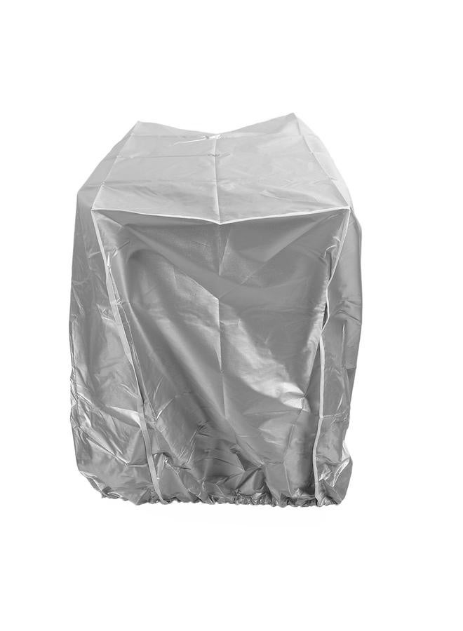 غطاء وحدة مكيف الهواء للنافذة مقاوم للماء وقابل للتنفس، غطاء واقٍ للأثاث المركزي لوحدة الأجهزة في الفناء الخارجي، بأبعاد 86x35x60 سم / 33.9x13.8x23.6 بوصة - Image 4